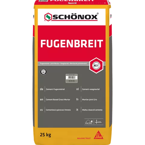 Breitfugenmörtel Schönox FUGENBREIT 25 KG
